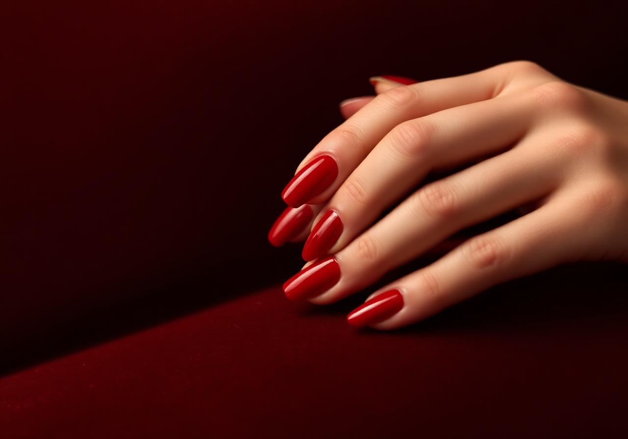 Cherry Red Short Nails: The Classic Look for Every Season