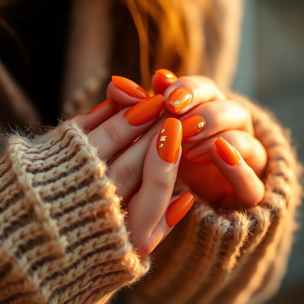 Pumpkin Spice Nails: The Warm Orange Manicure for Fall